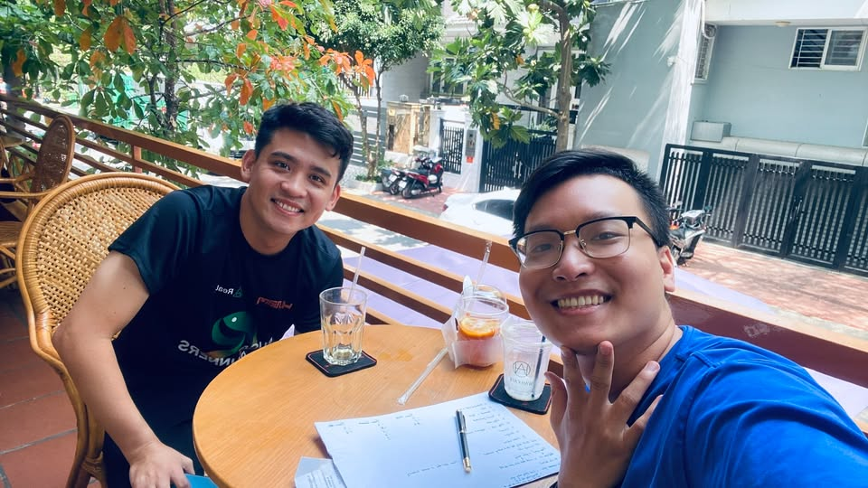 Anh Xà Quế Nguyên và mentee ở UAN Mentorship mùa 3